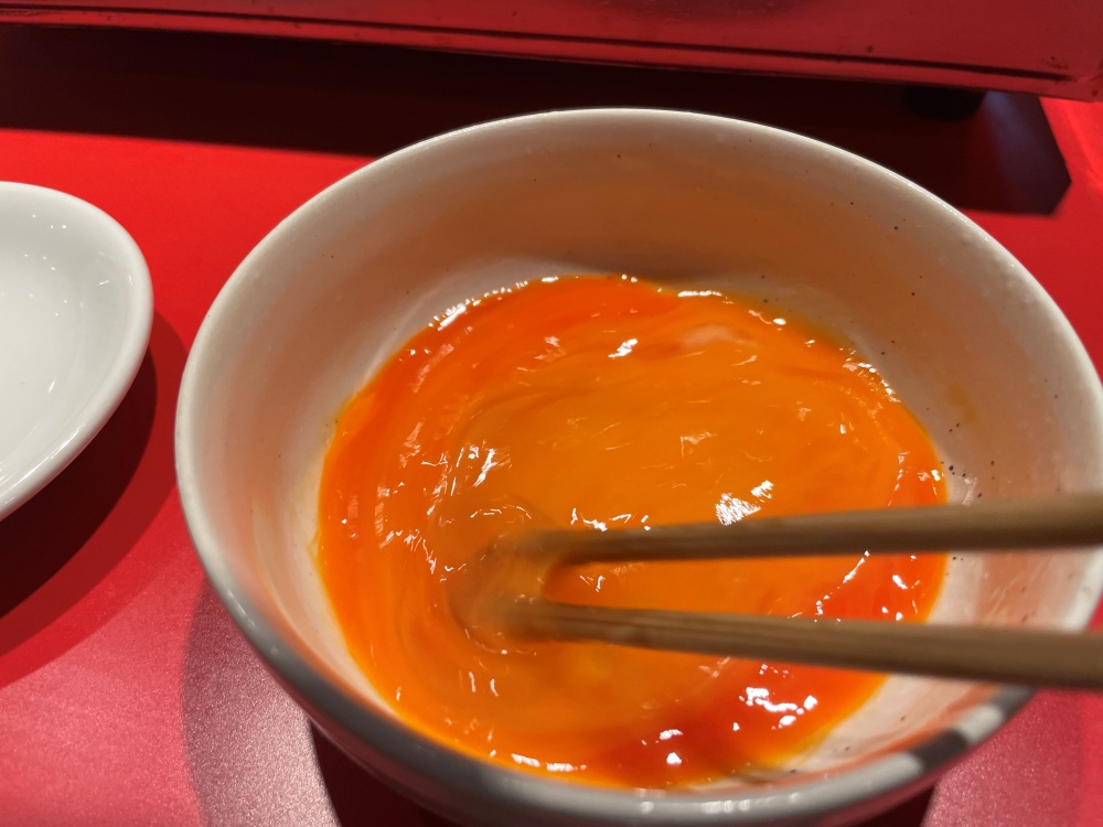 といた卵
