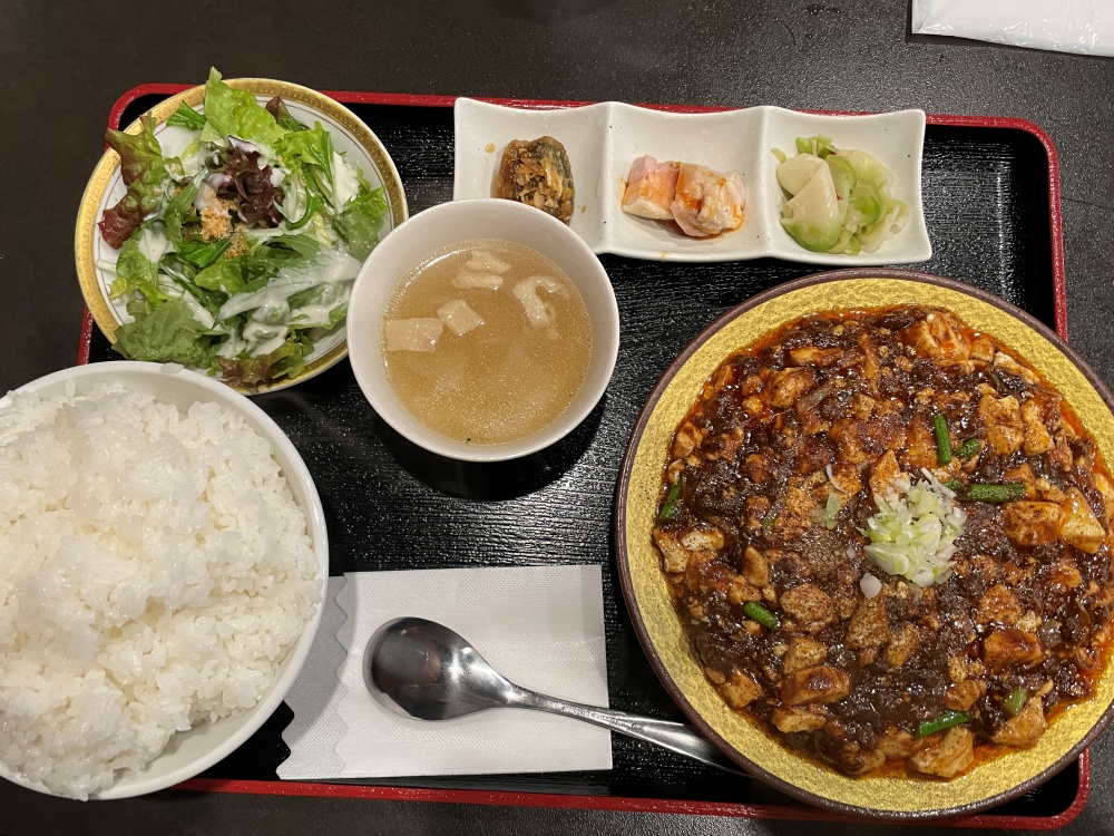 陳麻婆豆腐セット