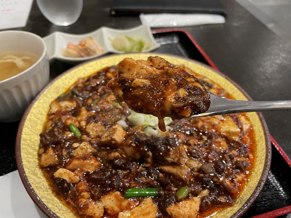 辛さと痺れの麻婆豆腐