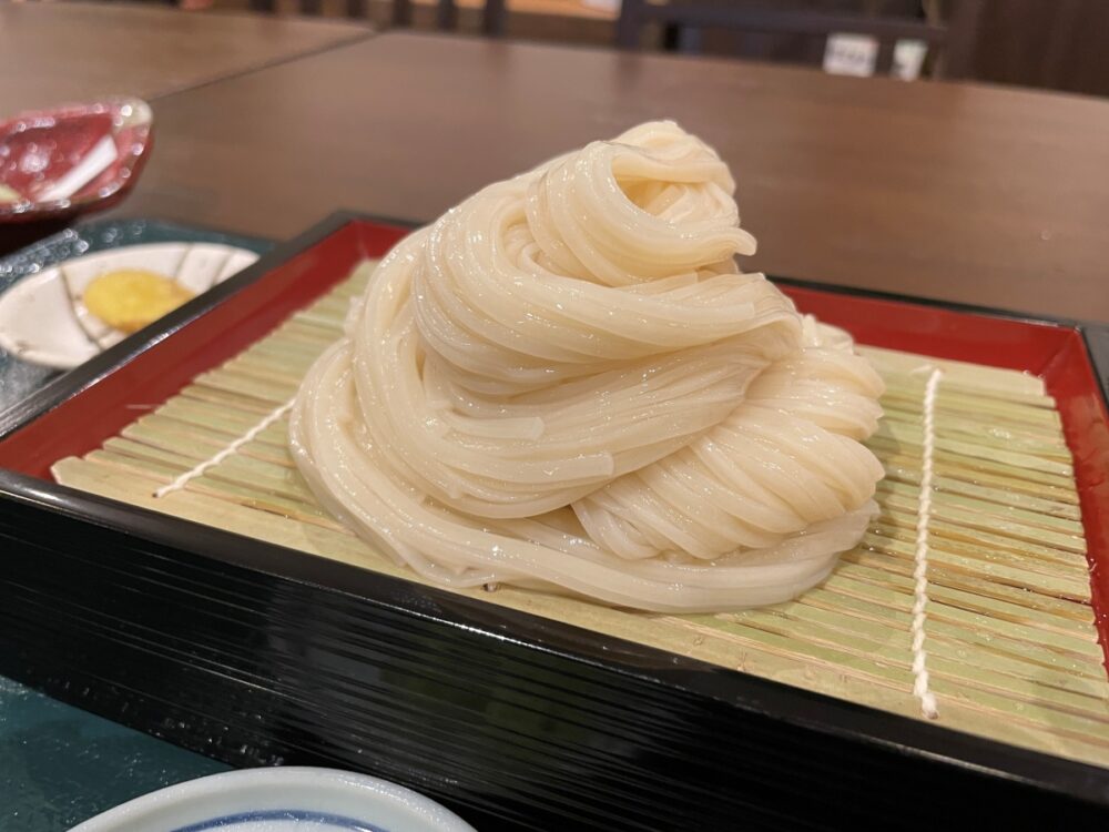 美しい盛り付けのせいろ