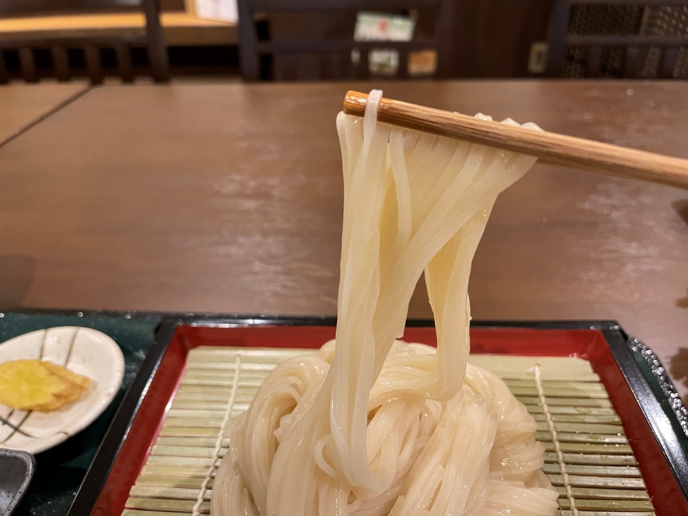 コシのある稲庭うどん