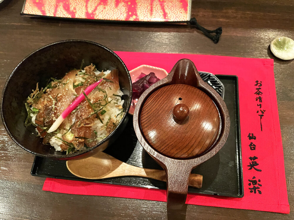 仙台英楽の京風茶漬け