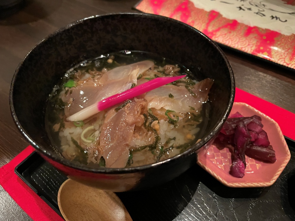 京風茶漬け完成