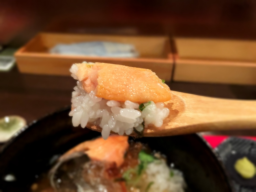 鮭の切り身とご飯