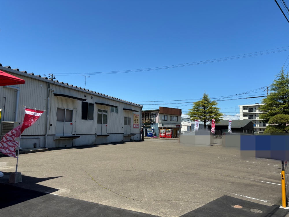 直売所の駐車場
