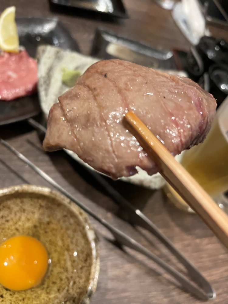 プリッと柔らかいタン塩