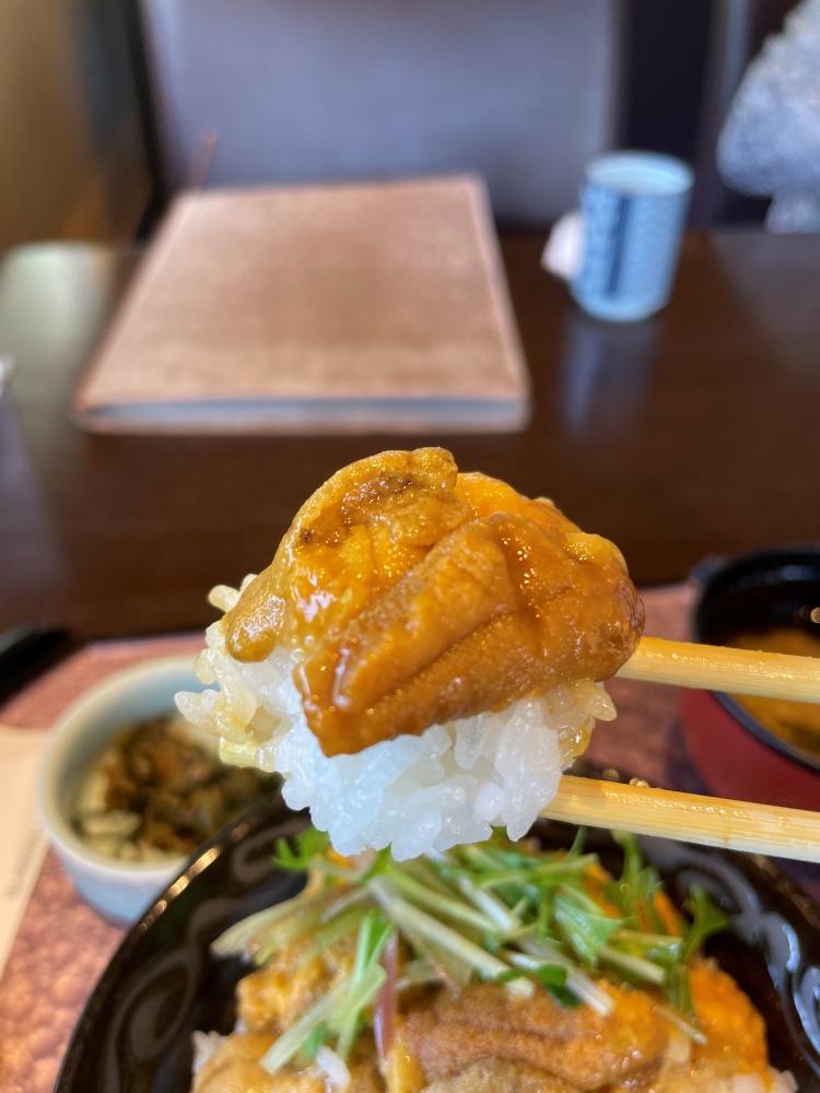 ぷりっとしたウニ