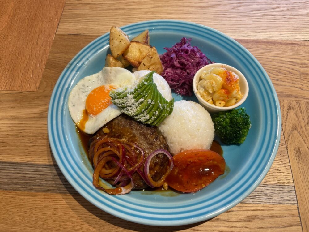 アボガドハンバーグロコモコ