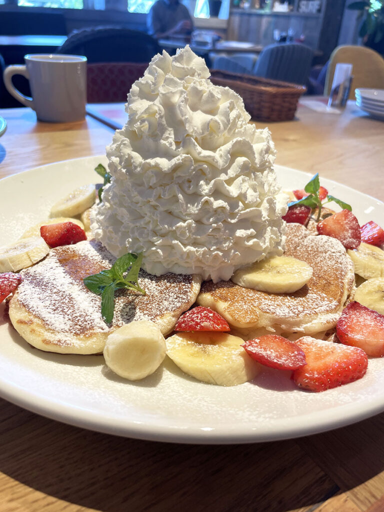 ストロベリー＆バナナホイップパンケーキ