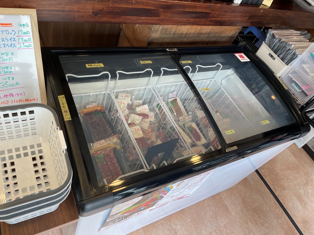 冷凍商品のケース