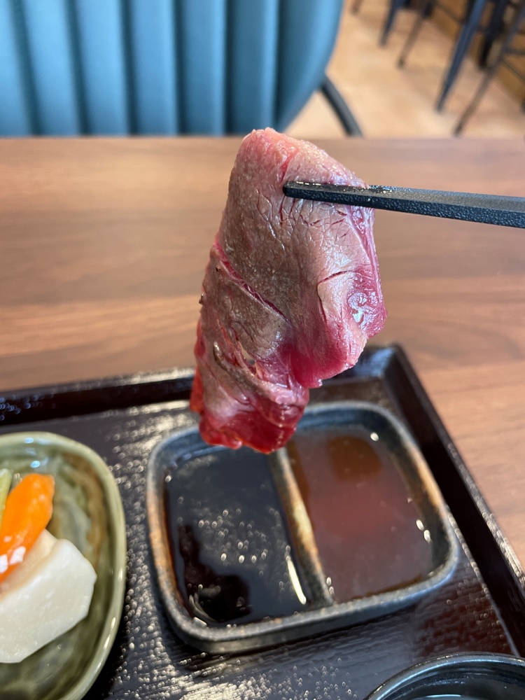 タタキのような馬肉