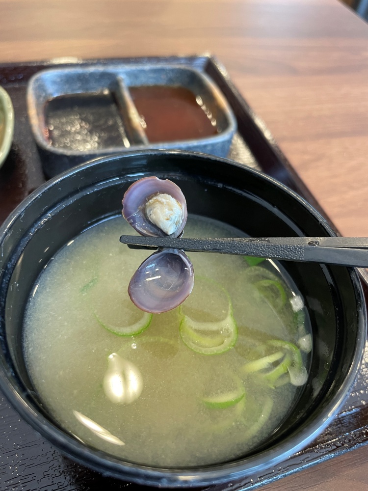 十三湖しじみの味噌汁
