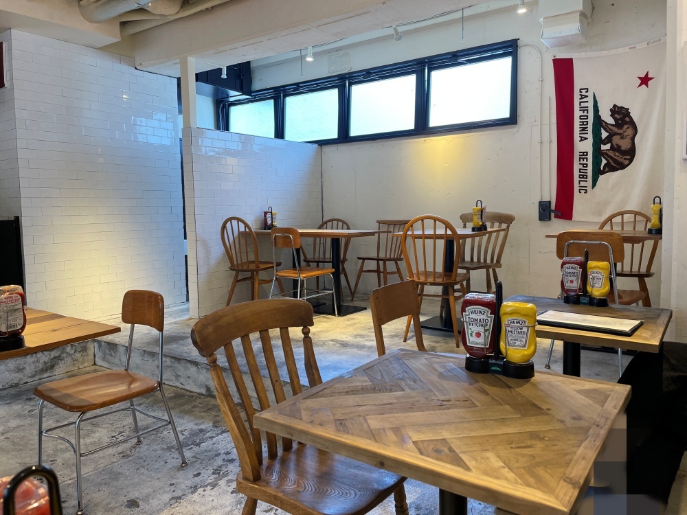 テーブル席の様子