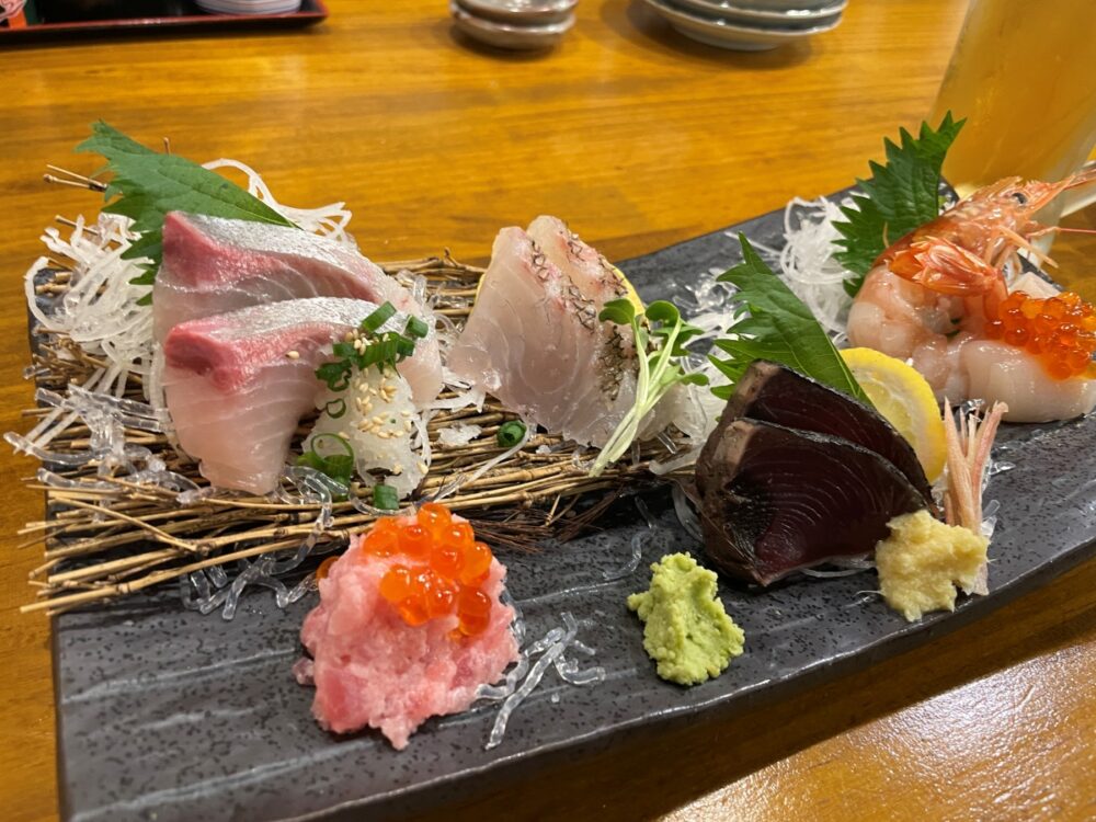 お刺身盛り合わせ１人用