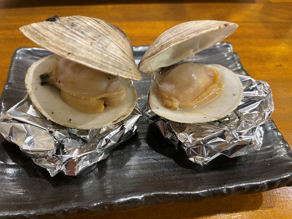 活白ハマグリ焼き