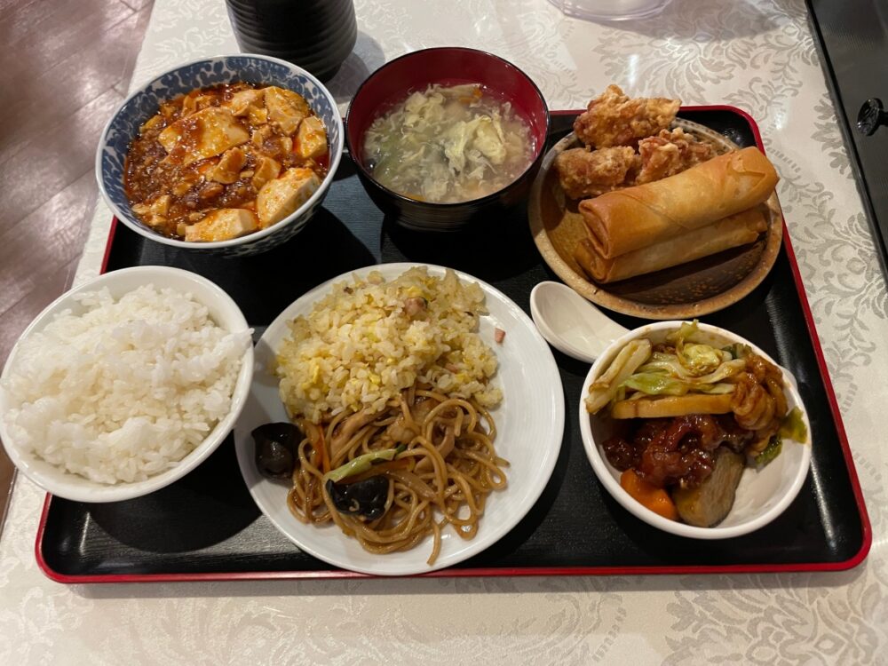 バイキングでもってきたおかず