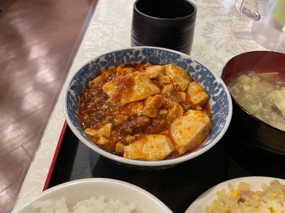 中華料理 唐彩の麻婆豆腐
