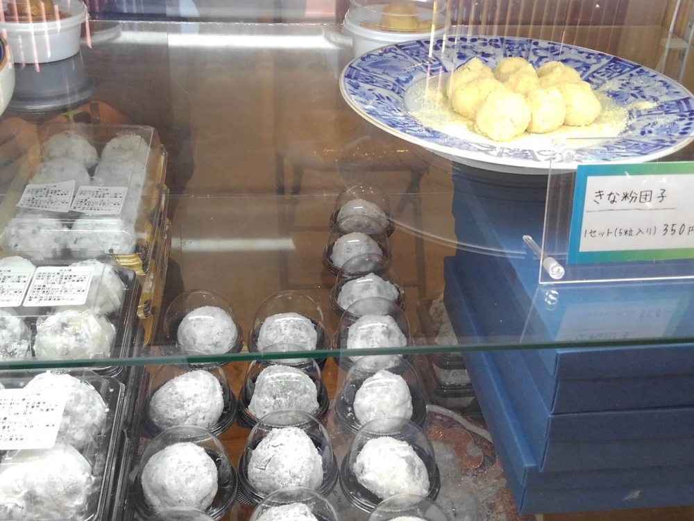 店内のショーケース