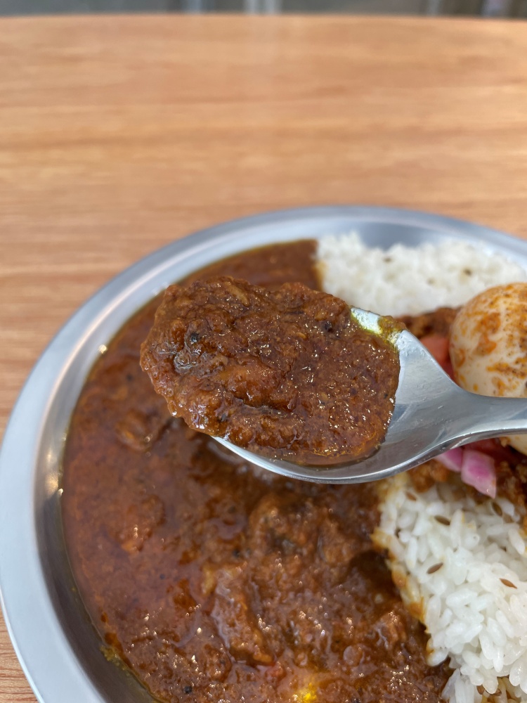 コクの深いポークカレー