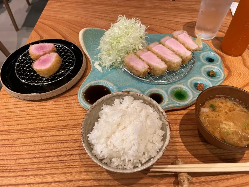 ロースとフィレのとんかつ