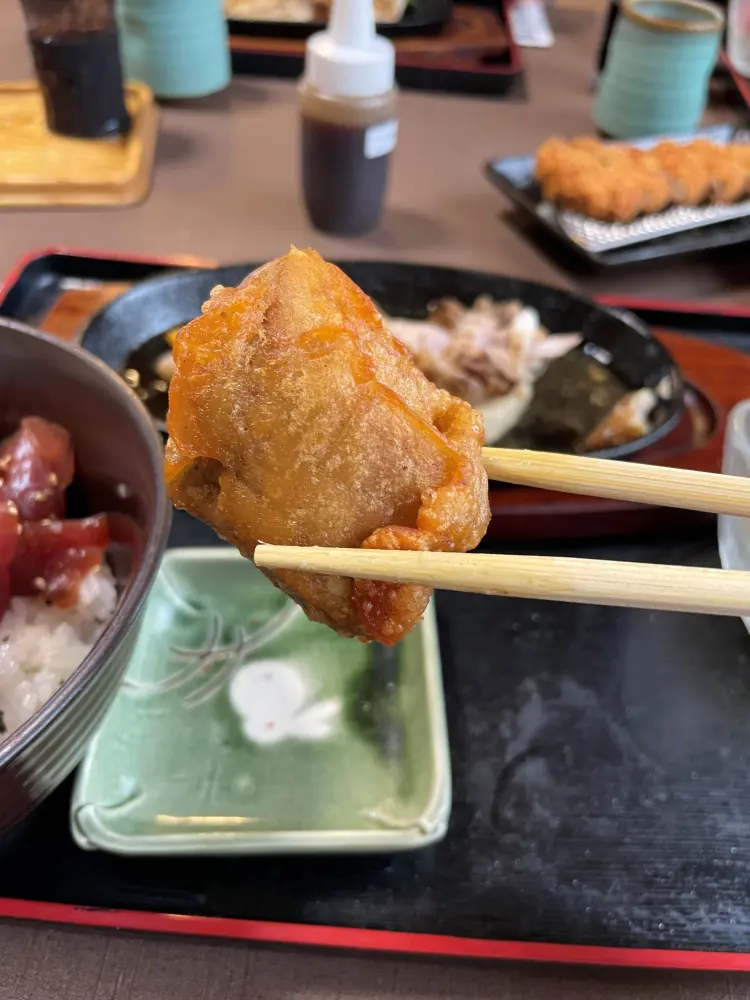 マグロのから揚げ