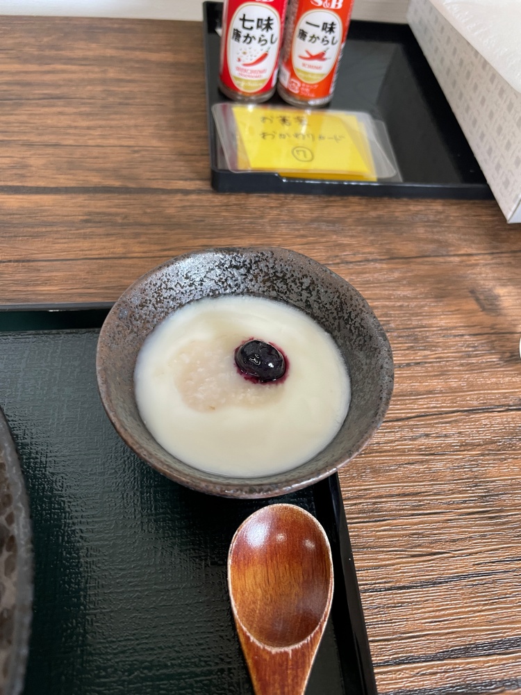 デザートのヨーグルト