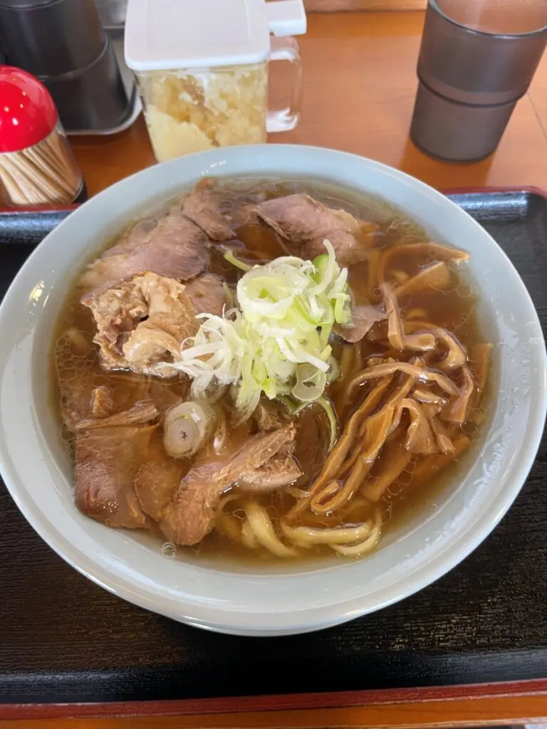 奥州製麺所のチャーシュー麺