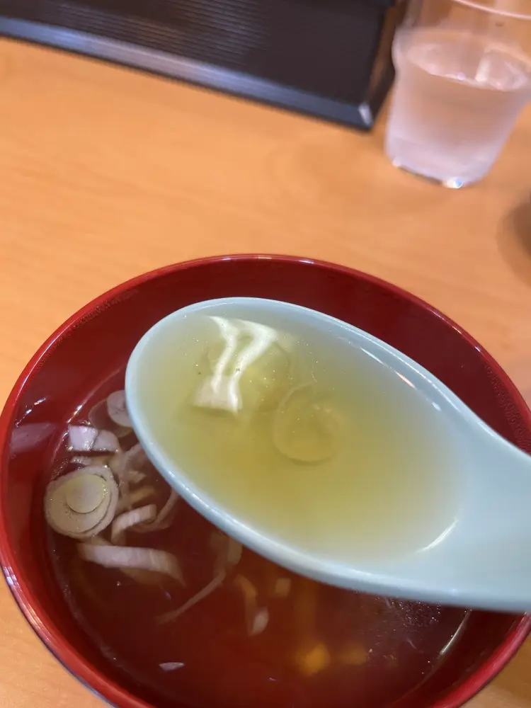 定番の中華スープ