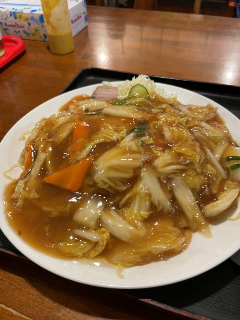 羅山の五目焼きそば