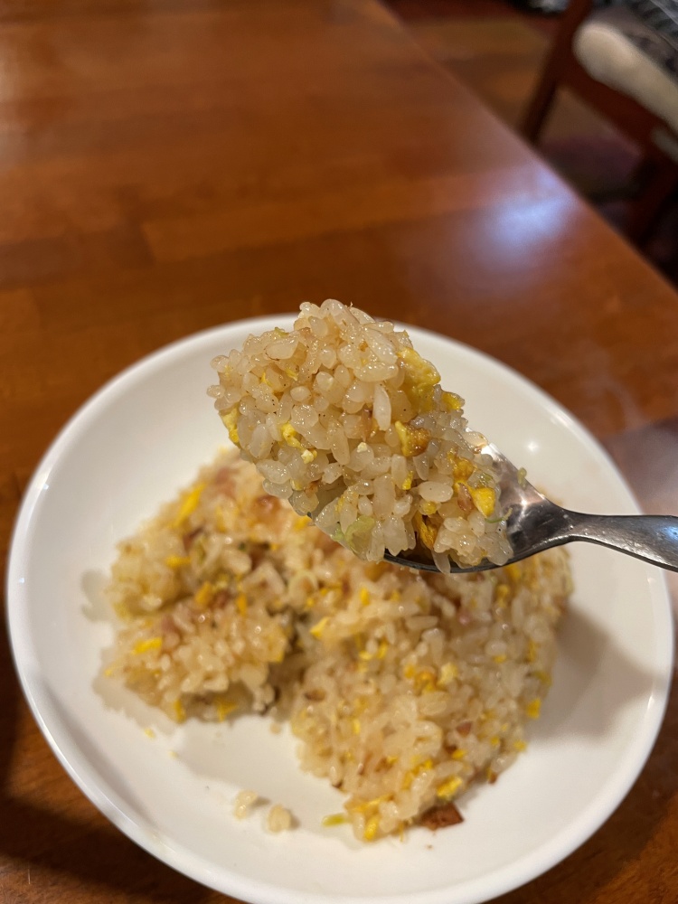 独特な風味のチャーハン