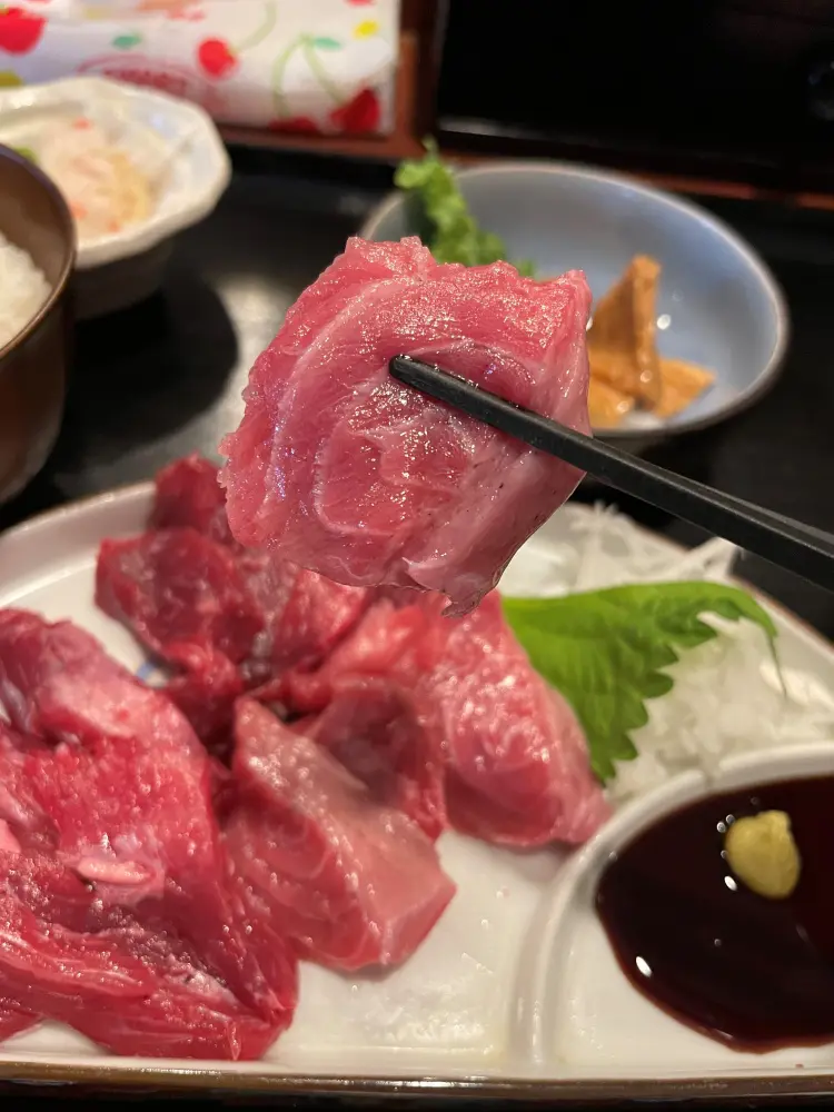 本まぐろの頭肉