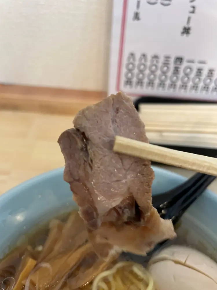 ウデ肉のチャーシュー