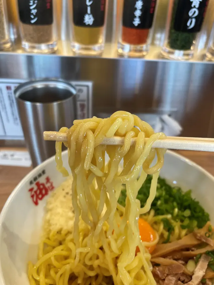 もっちりした太麺