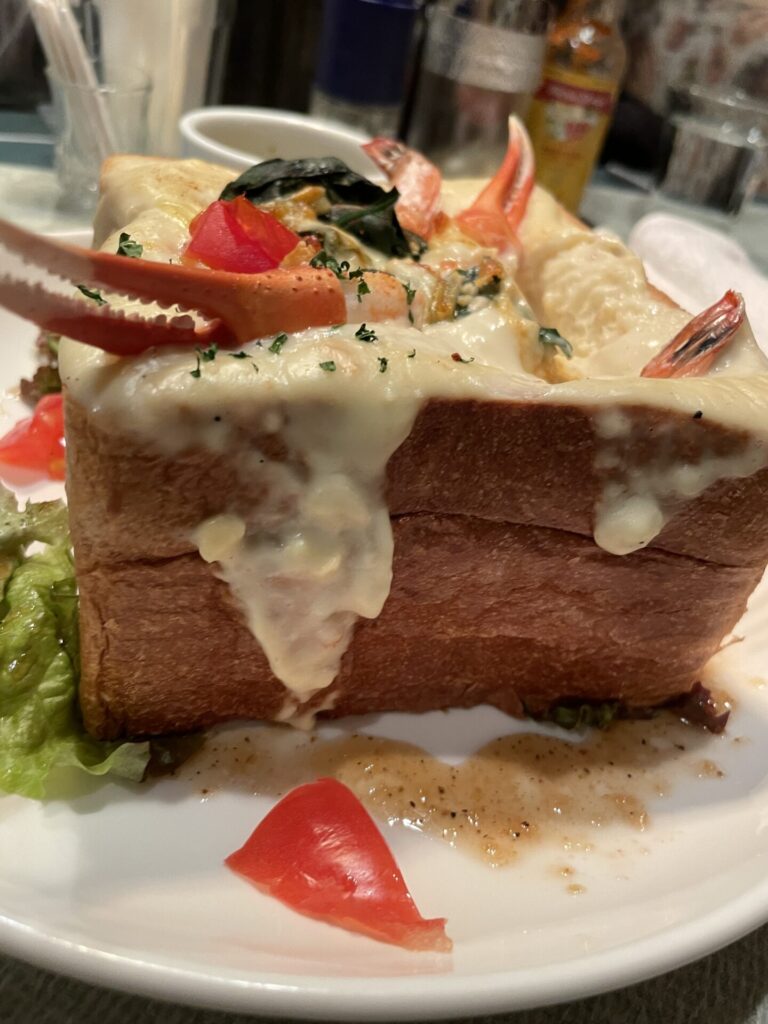 カニと海老のパングラタン