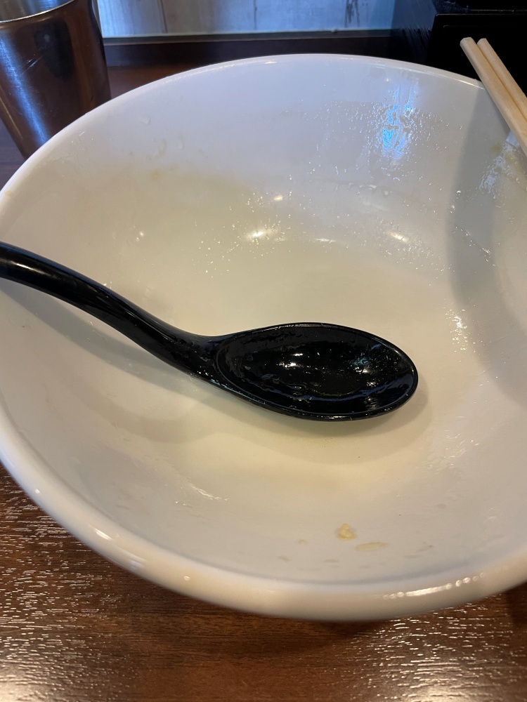 完食後の器