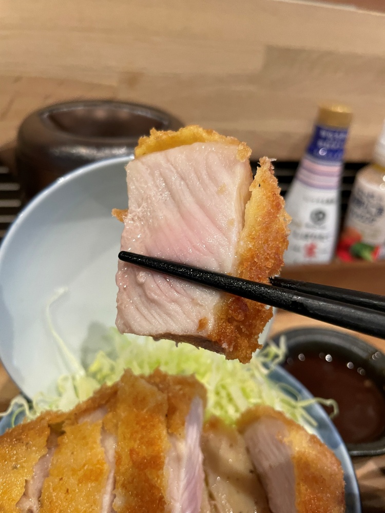 分厚いカツ１枚