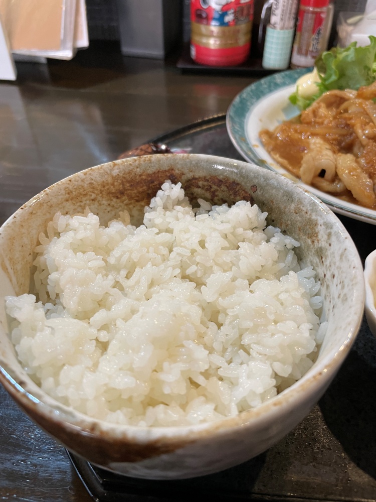 盛りの良いご飯