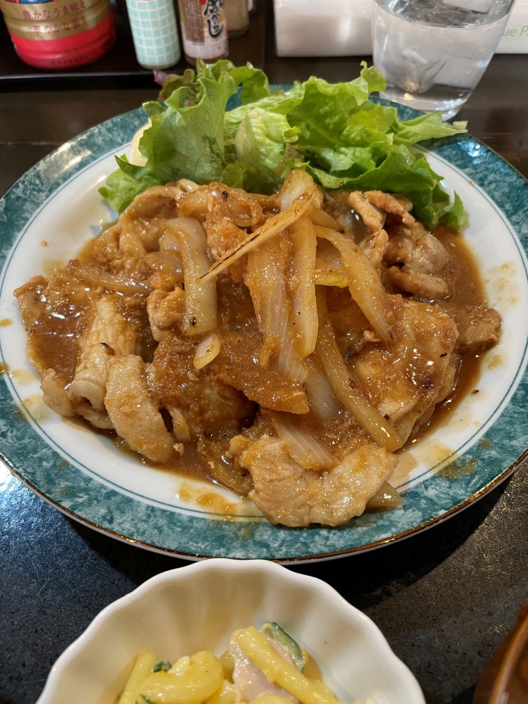 ボリューミーな生姜焼き