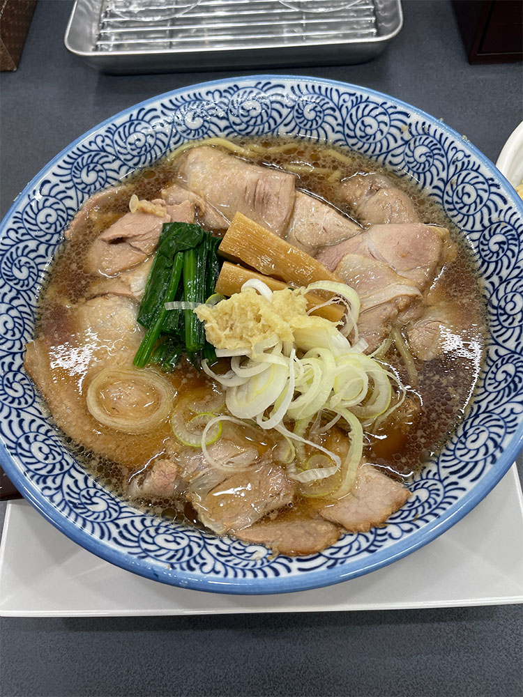 生姜しょうゆチャーシュー麺