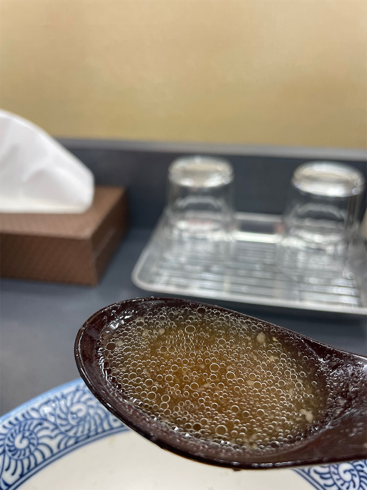 生姜のパンチあるスープ