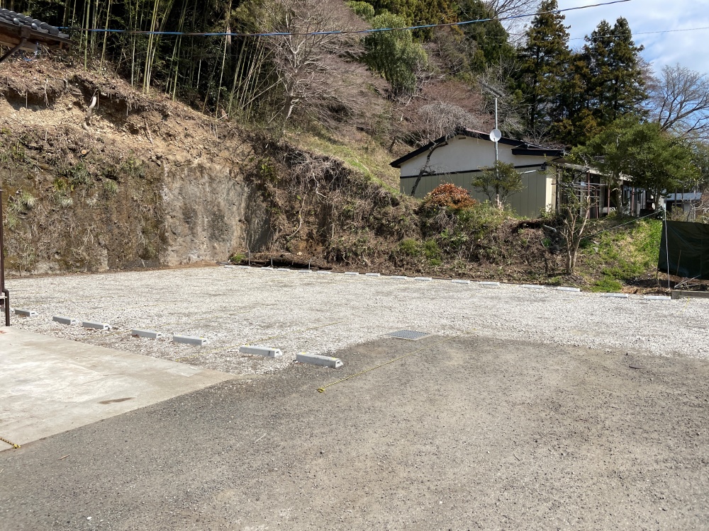 山形蕎麦 石邸の駐車場
