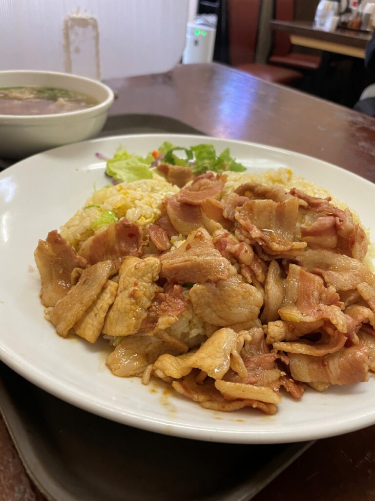 龍宝の焼肉チャーハン