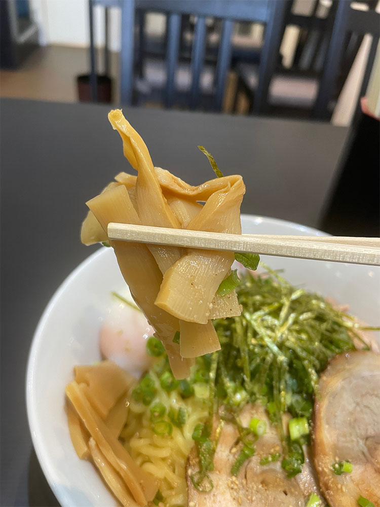 コリコリのメンマ