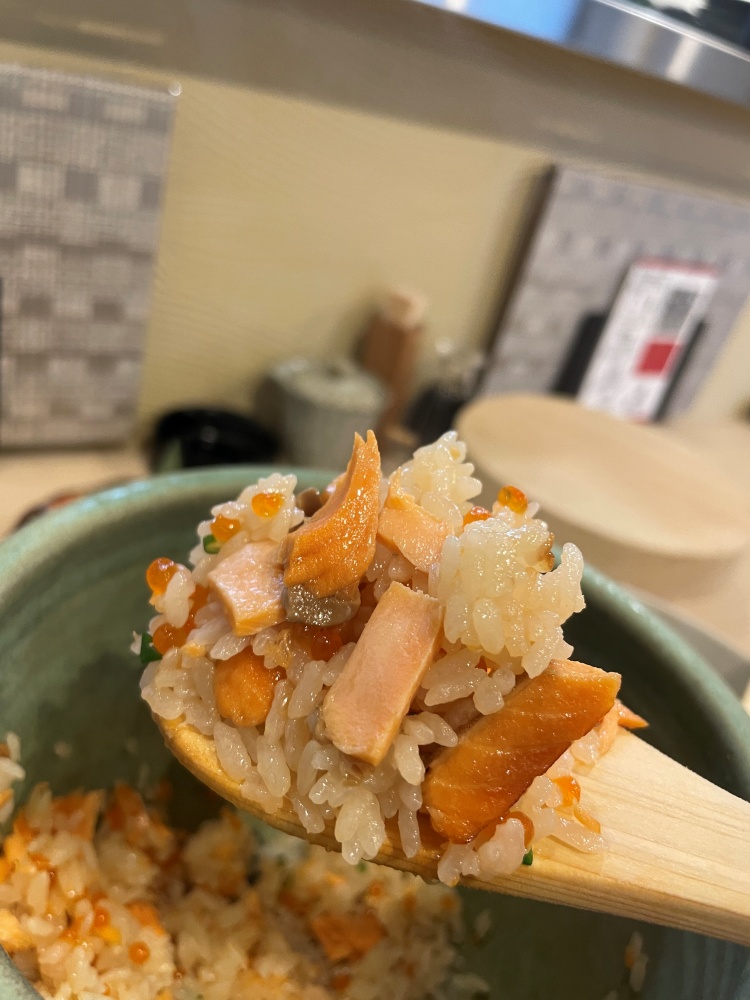 土鍋で炊いたはらこ飯