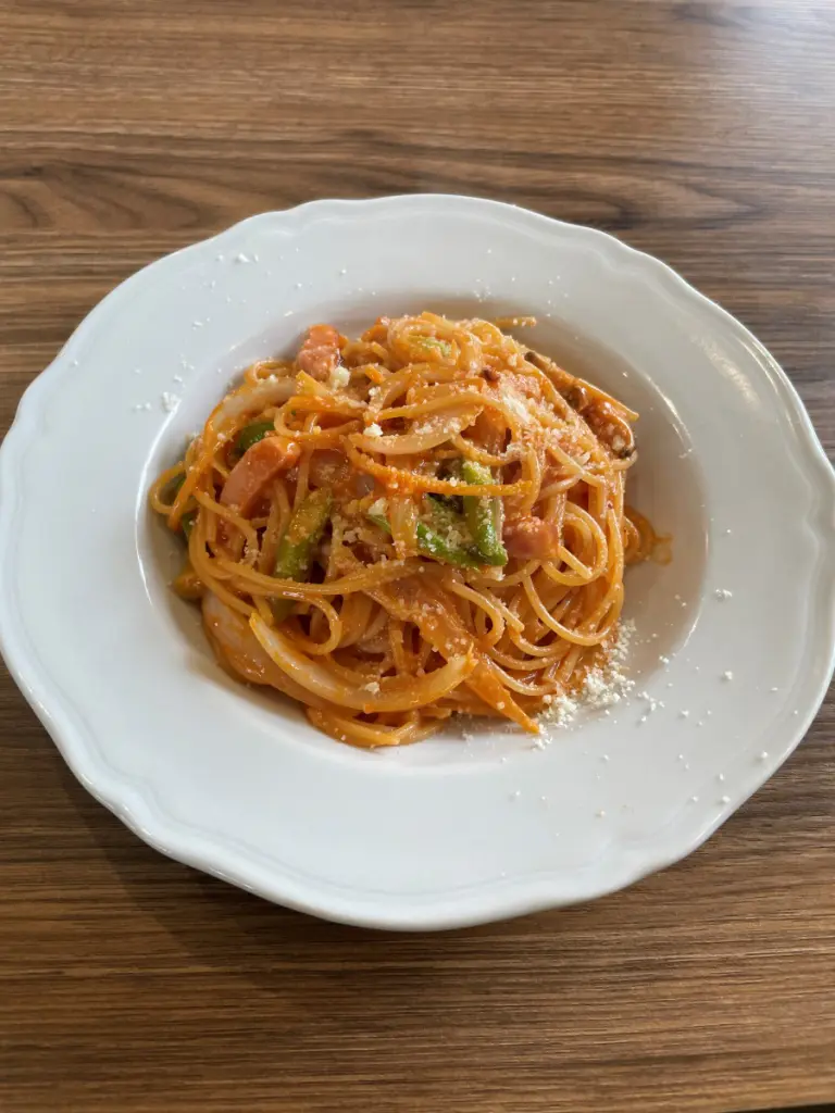 Beneの特製ナポリタン