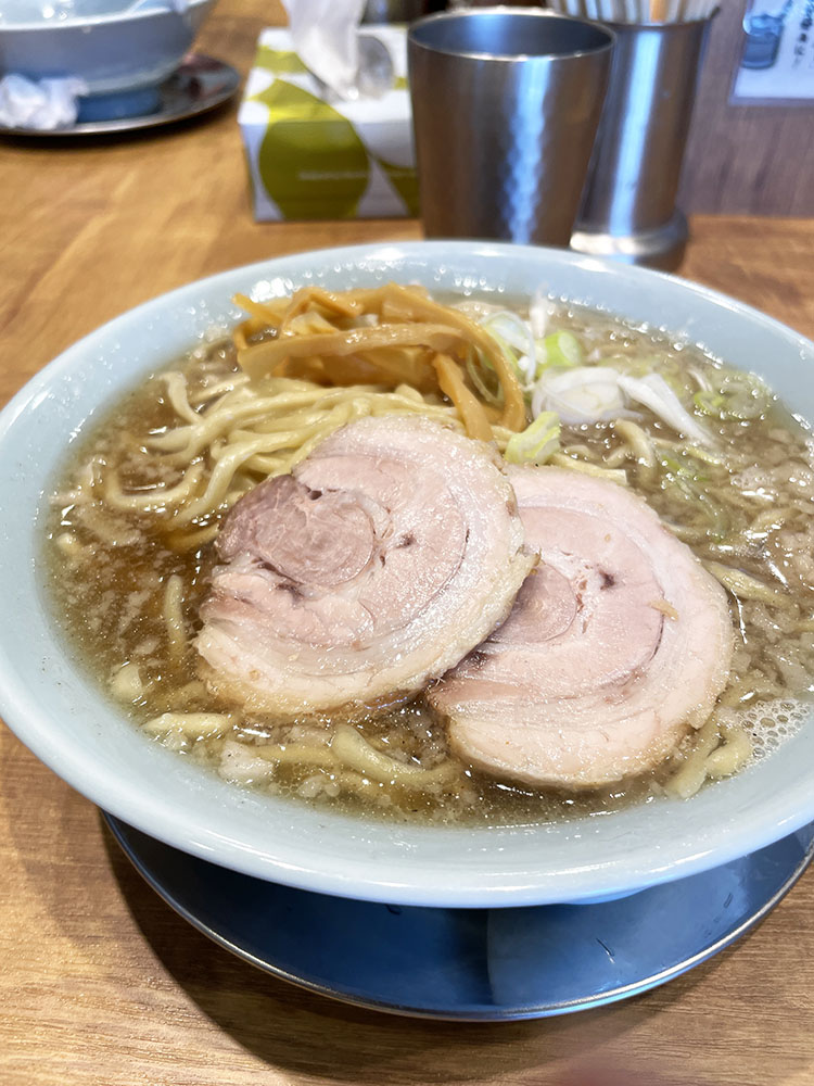 松したの煮干しラーメン