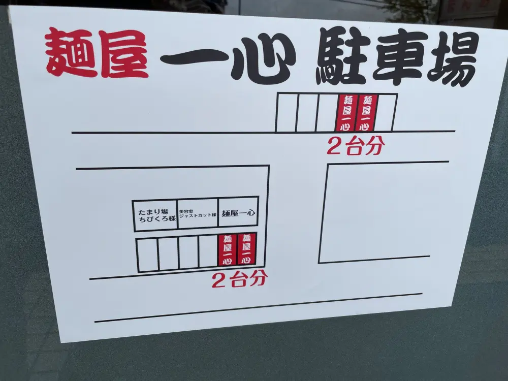 駐車場の案内