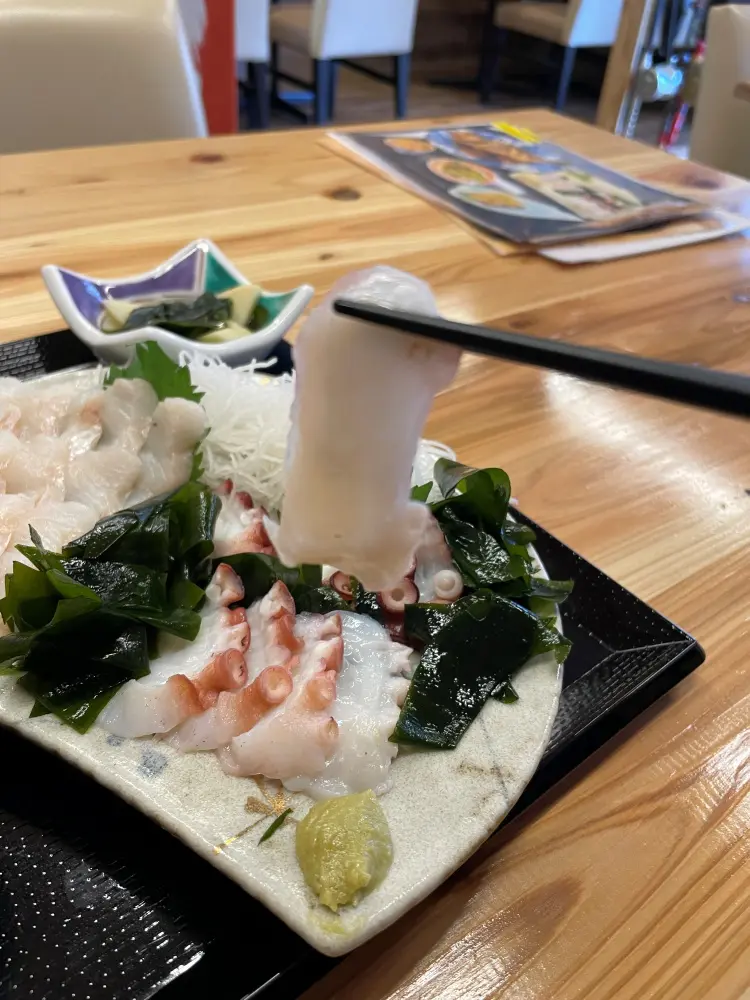 タコの刺身