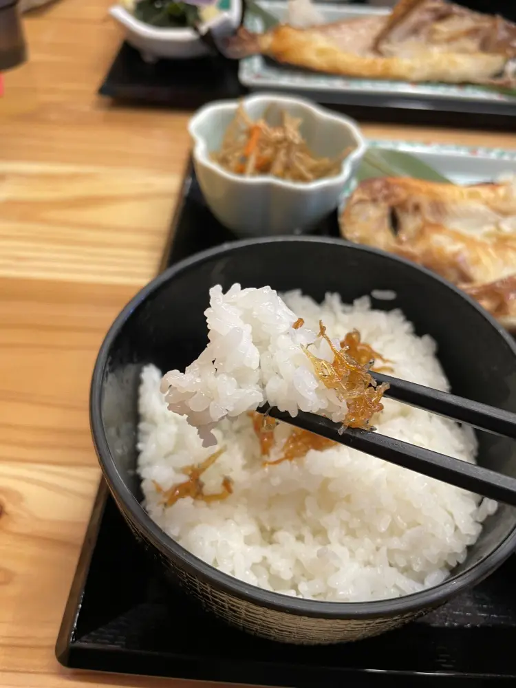 ご飯がすすむ