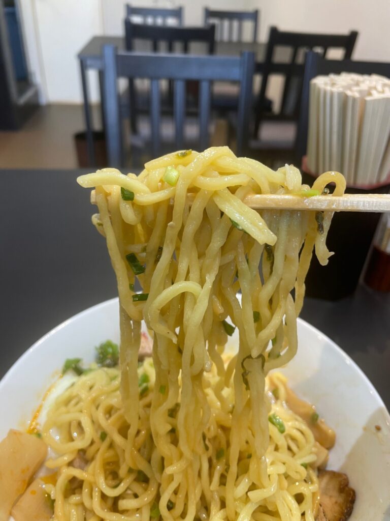 もっちりとした太麺